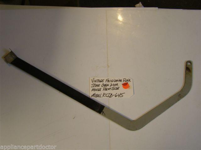 Model RCIB-645 Vintage Frigidaire Flair Stove Oven Door Hinge Right Side Model RCIB-645 Vintage Frigidaire Flair Stove Oven Door Hinge Right Side
